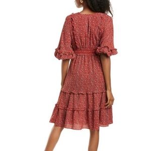 Max Studio MIDI Pattern dress